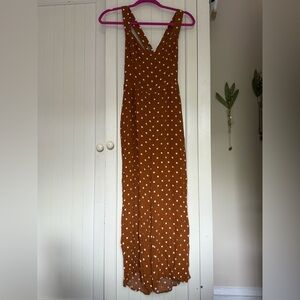 American Eagle Outfitters Polka Dot Jumpsuit